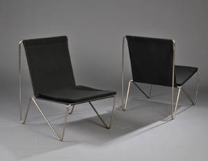 Verner Panton 1926-1998. Par Bachelor hvilestole 2