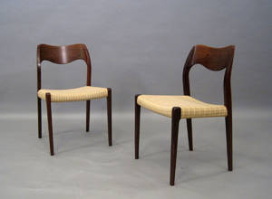 N. O. Møller. Spisestole 2