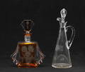 KARAFFER, 2 st, glas.