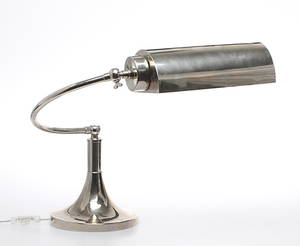 SKRIVBORDSLAMPA, stål.