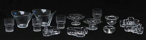 PARTI GLAS, 14 delar, Finland, Bl a Alvar Aalto, Iittala, 1900-tal.