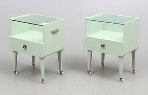 NATTBORD, ett par, 193040-tal.