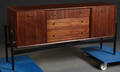 Sideboard mit Messing, Italienisches Design
