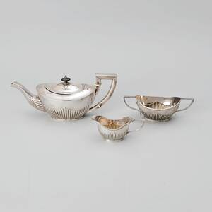 Kaffeservis i silver England