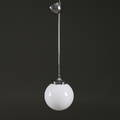 TAKLAMPA, glas, 1900-talets första hälft.