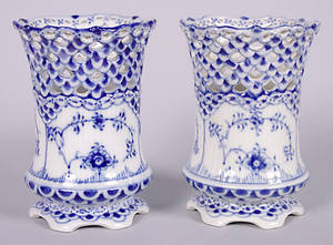 VASER, 1 par, Musselmalet, Royal Copenhagen.