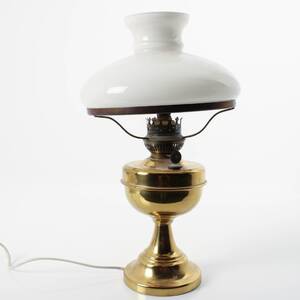 FOTOGENLAMPA mässin och glas, 1900-talets mitt