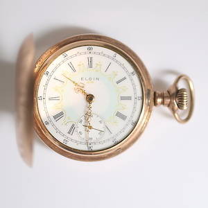 FICKUR, Savonett , Elgin Watch Case Co., 15 stenar.