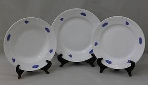 MATSERVIS Gustavsberg Blå Blom 43 delar.