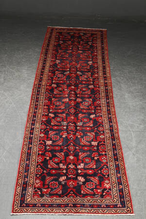 Persisk Hamadan løber, 108x428 cm.