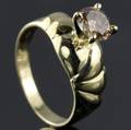 Solitaire ring ca. 0.97 ct.