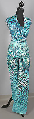 SOMMARENSEMBLE, 2 delar, Roberto Cavalli, Italien. Storlek S.