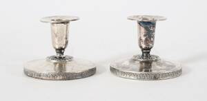 Ljusstakar ett par, silver