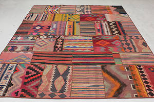 MATTA, Kelim, Patchwork, 300 x 250 cm.