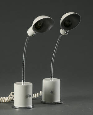 Asger Bay Christensen. Par bordlamper, model BC1 2 Denne vare er sat til omsalg under nyt varenummer 4174640