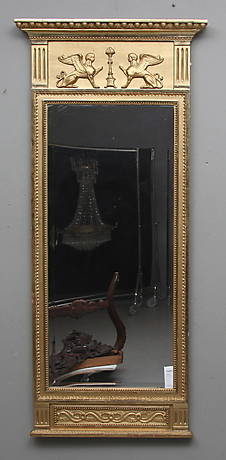 SPEGEL, Empirestil, omkring 1900.