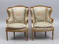 BERGERER, 1 par, Louis XVI-stil, 1900-tal.