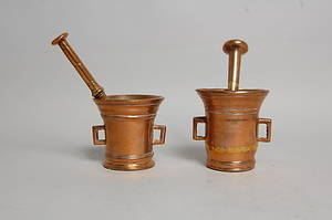 MORTLAR, 2 st, 1700-tal.