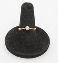 RING, 18k guld, med diamant 0,21 ct, vikt ca 2 gr.