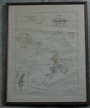 KARTA, Ängelholm, 1854.