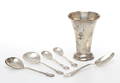 PARTI SILVER, 6 delar, 18  1900-tal.