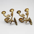 APPLIQUER, ett par, empirstil, 18001900-tal.
