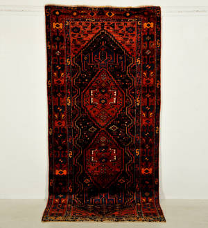 Persisk Kurder tæppe. 286x125 cm