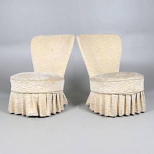 EMMAFÅTÖLJER, 1 par, 1900-talets första hälft.