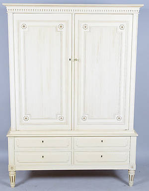 MATSALSSKÅP, gustaviansk stil.