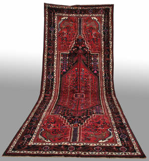 Persisk Hamadan, 432 x 165 cm