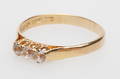 RING, 18k guld, vikt ca 2,2 gr.