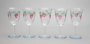 VINGLAS 5, Maja, Eva Engholm, Orrefors.