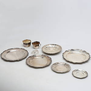 PARTI NYSILVER, 9 delar.