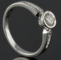 Brillant ring ca. 0.57 ct.