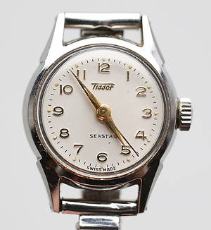 DAMARMBANDSUR, Tissot Seastar, 1900-talets mitt.