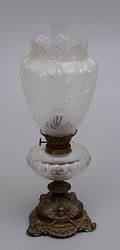 BORDSFOTOGENLAMPA, metallglas.