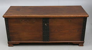 KISTA, med metallbeslag, 171800-tal.