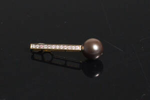 Anhänger 18kt. Gold mit Perle