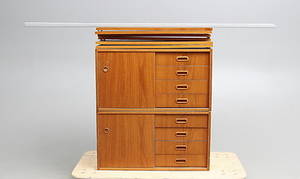 KONSOLLSYSTEM, teak, 195060-tal.