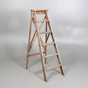 STEGE, trä, 6 steg.