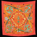 SCARF,Princes du soleil levant, Françoise Façonnet, Hermés.