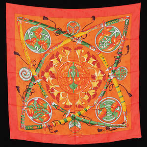 SCARF,Princes du soleil levant, Françoise Façonnet, Hermés.