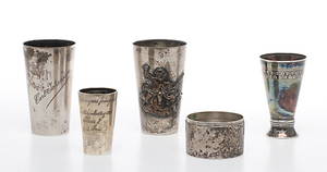 PARTI SILVER, bla bägare, 1900-tal.