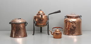 PARTI KOPPAR, 4 delar, 1800-tal.