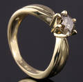Solitaire ring ca. 1.16 ct.