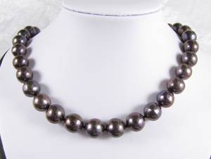 Tahitizuchtperlcollier ca. 10,3 - 12,5 mm