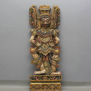 TRÄRELIEFF, ThailandIndonesien 196070-tal.