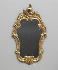 SPEGEL, Förgylld, Rokokostil, 1900-talets mitt.