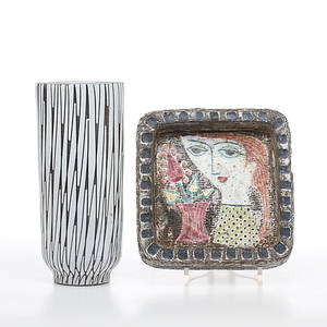 FAT samt VAS, keramik, Mari Simmulson, Upsala-Ekeby.