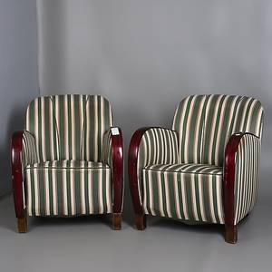 FÅTÖLJER, 2 st, 194050-tal.